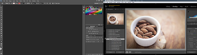Introduction to Lightroom screen