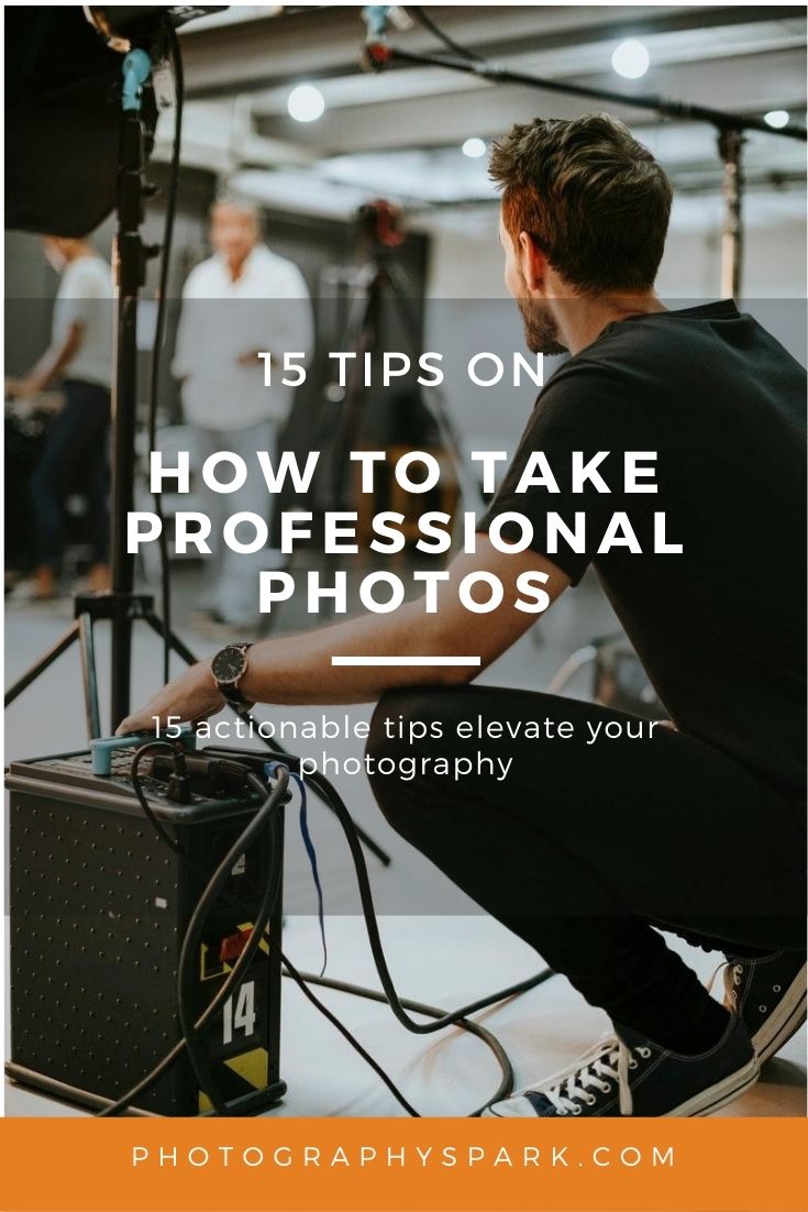 pro photographer on set