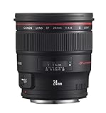 Canon EF 24mm f/1.4L II USM Wide Angle Lens - Fixed - 2750B002 , Black