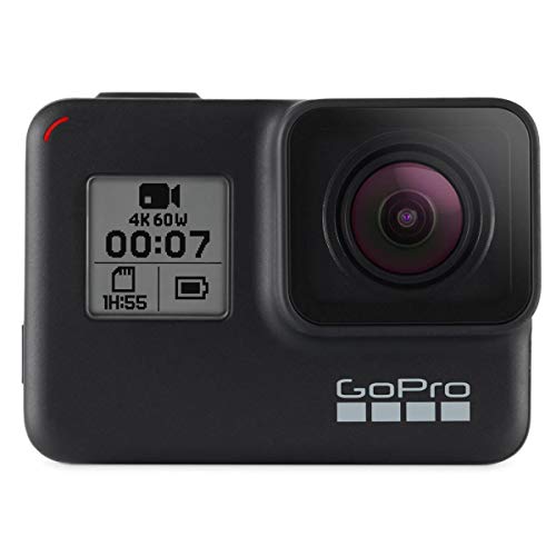 GoPro Hero7 Black — Waterproof Action Camera with Touch Screen 4K Ultra HD Video 12MP Photos 720p Live Streaming Stabilization