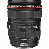 Canon EF 24-105mm f/4 L is USM Lens for Canon EOS SLR Cameras - White Box (Bulk Packaging)