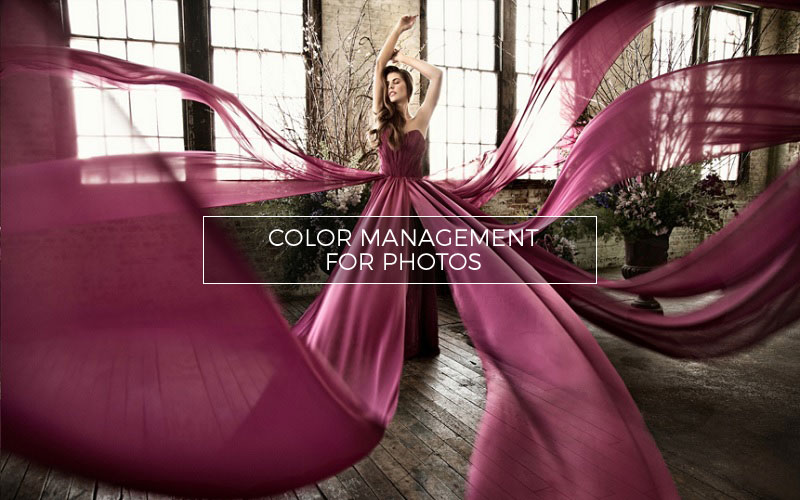 Color management for photos