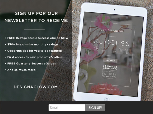 Example email signup with offer