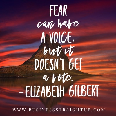 elizabeth gilbert fear has a voice doesn't get vote