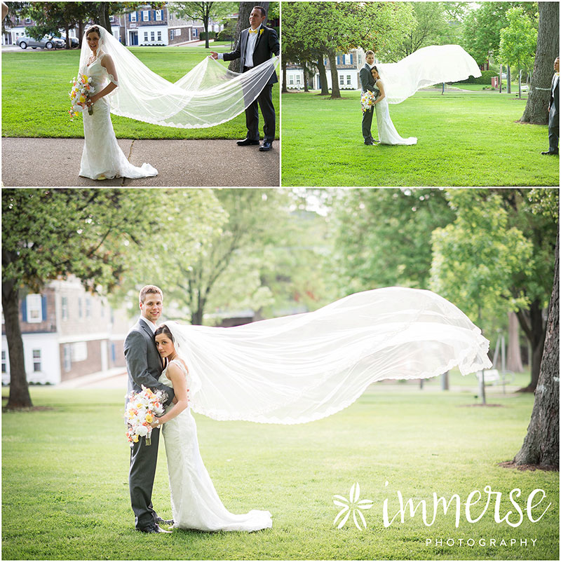 Bride and groom portraits