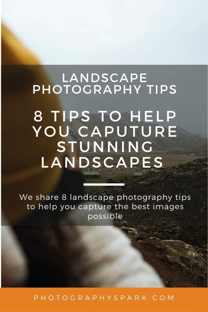 photographer shooting a costal landscape