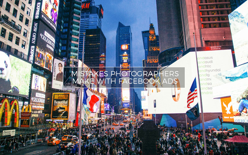 Ads all over time square