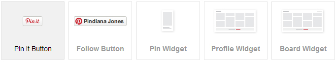 Pinterest Widgets