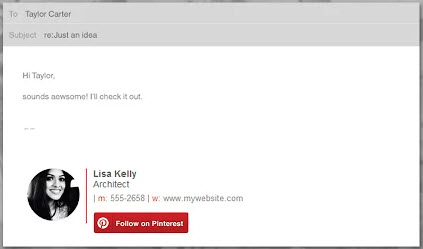WiseSatmp Email Signature for Photographers