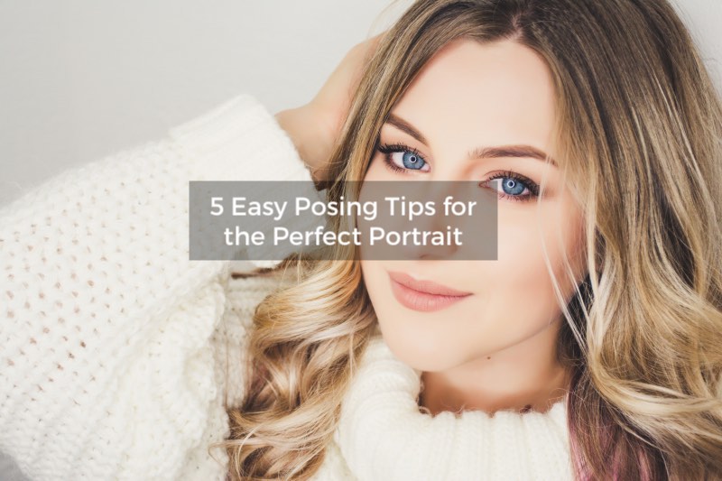 female model posing for a portrait