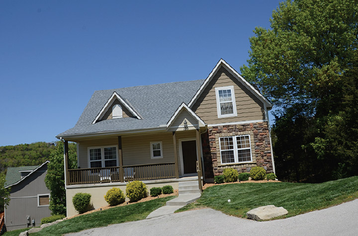 Photo of a Tilted House